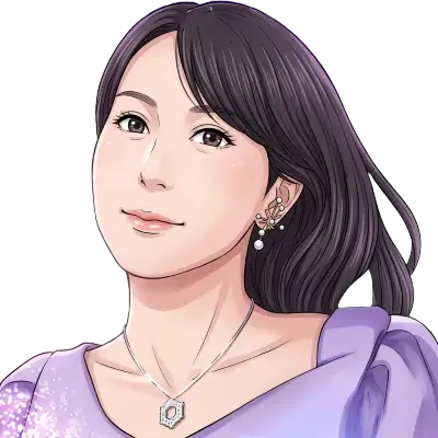 電話占いピュアリ・皇（スメラギ）マリア先生のプロフィールイラスト｜夫婦関係・複雑な恋愛に強い占い師