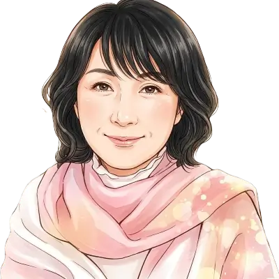 電話占いピュアリ・愁梨（シュウリ）先生のプロフィールイラスト｜時期鑑定・仕事相談に強い占い師